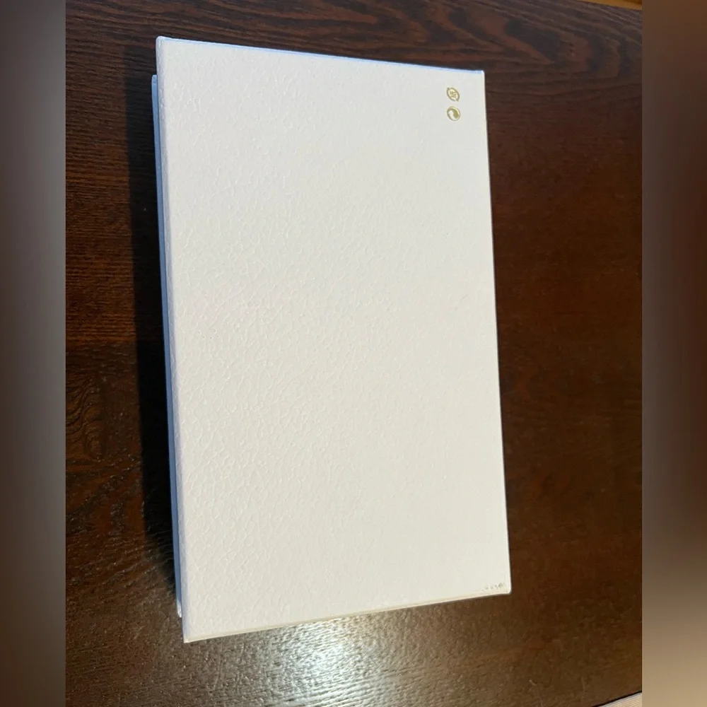 Dior Luxurious White Boxes with Gold Accents
